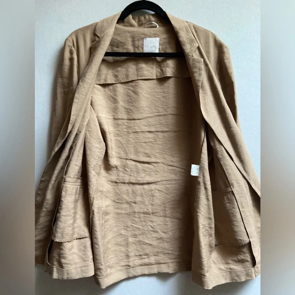 Motel Made in Italy open blazer Sz M ( 21” PTP) - Picture 5 of 9